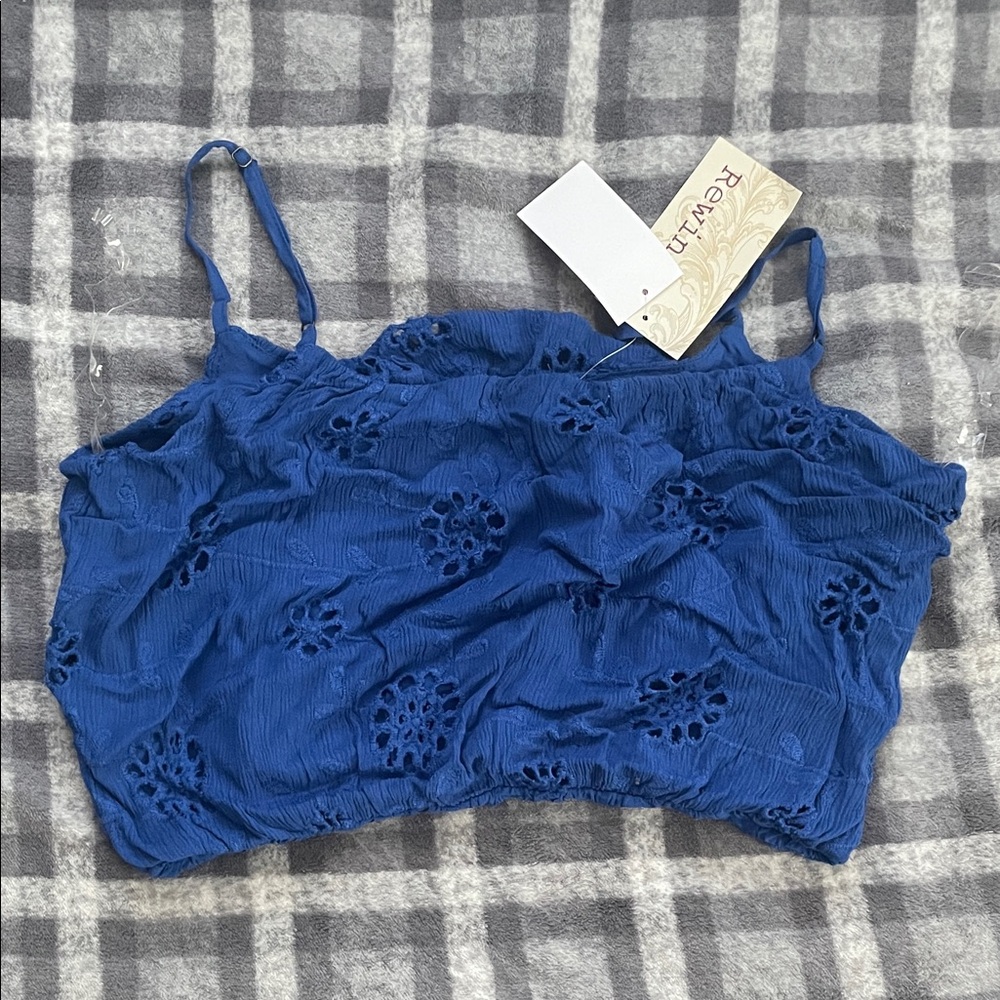 Rewind Royal Blue Camisole Top